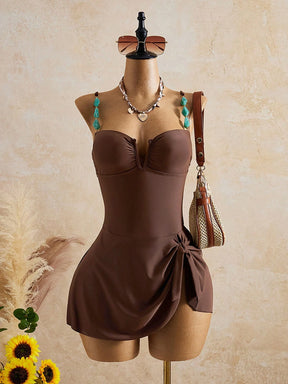 Maiô Vestido Perola Resort Isabella