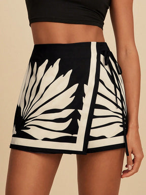 Skort Tropical Elegante Camille