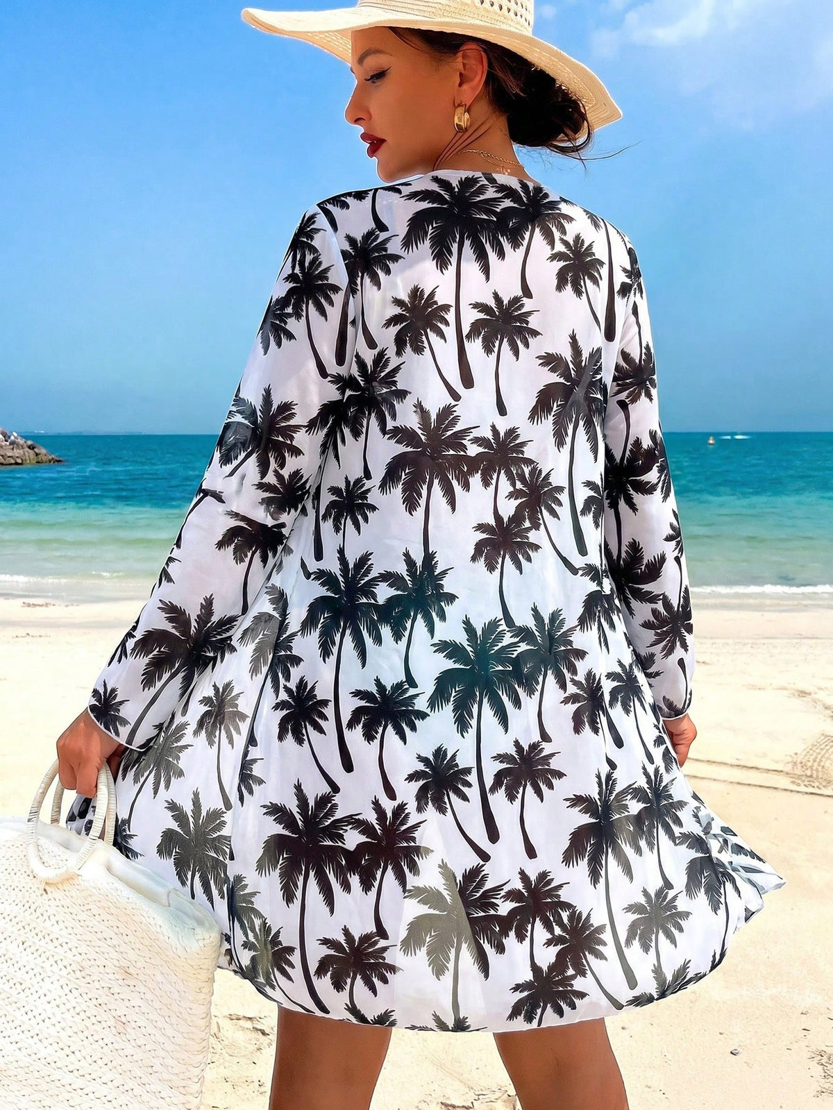 Conjunto Biquíni Tropical 3 Peças Laura