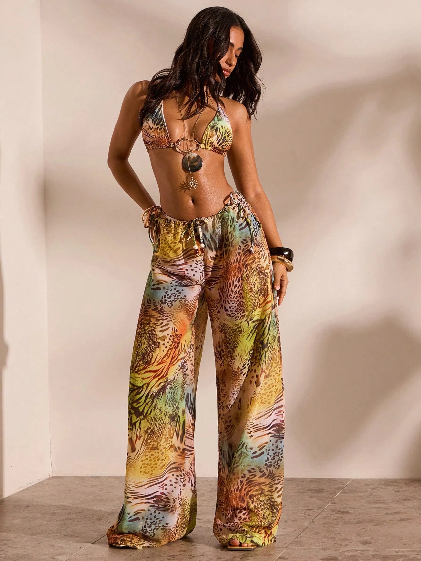 Calça Palazzo Flora