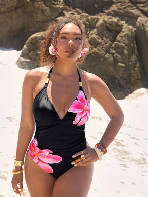 Maiô Plus Size Luxo Tropical Ísis G4