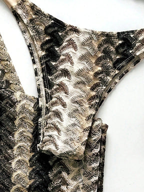 Conjunto Biquíni 3 Peças Tricô Elegante Ariela