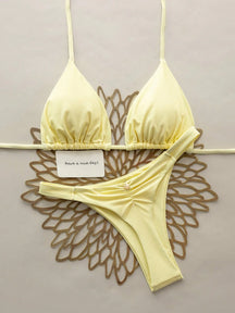 Biquíni Triangular Halter Isabella