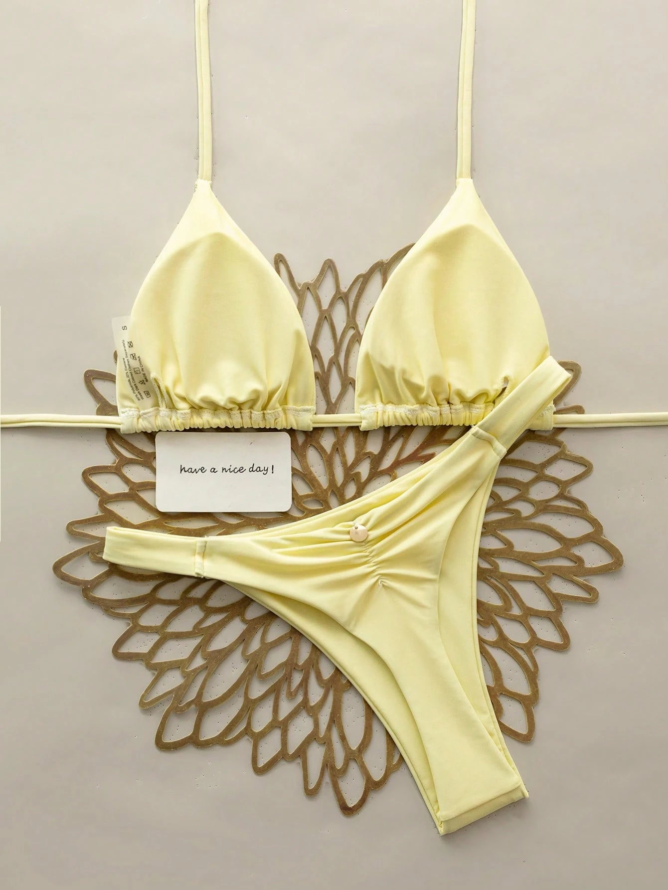 Biquíni Triangular Halter Isabella