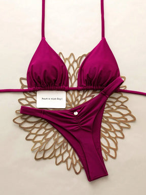 Biquíni Triangular Halter Isabella