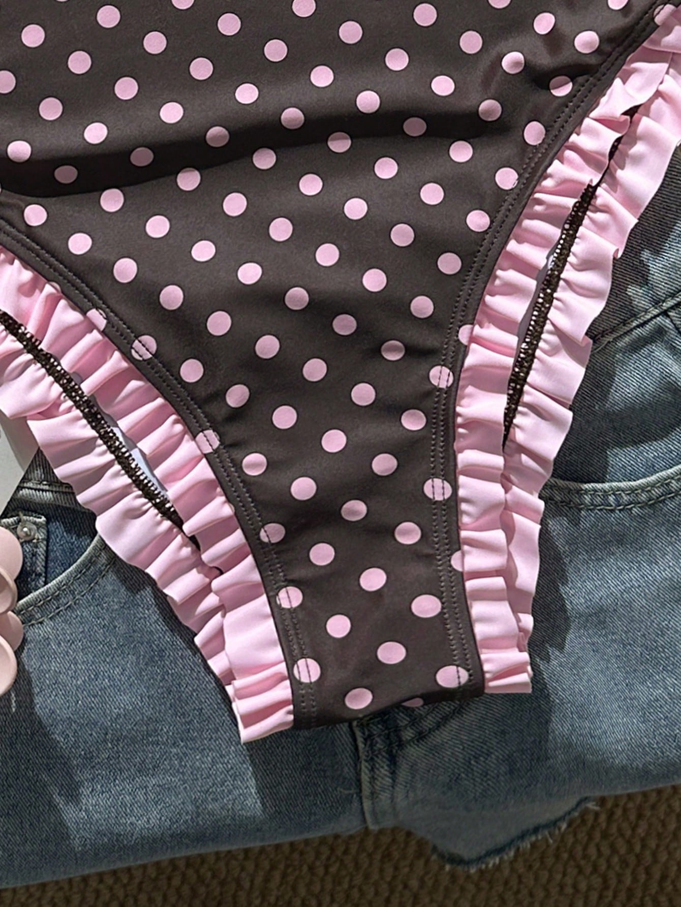 Maiô Rendado Halter Isabella
