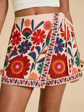 Skort Tropical Elegante Camille