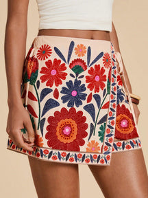Skort Tropical Elegante Camille