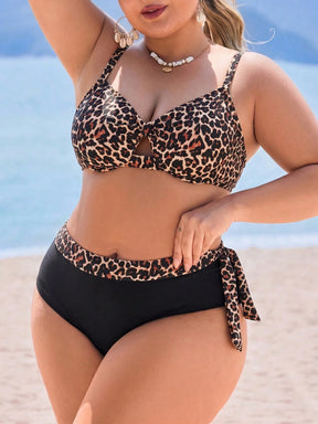 Biquíni Leopardo Plus Size Lia