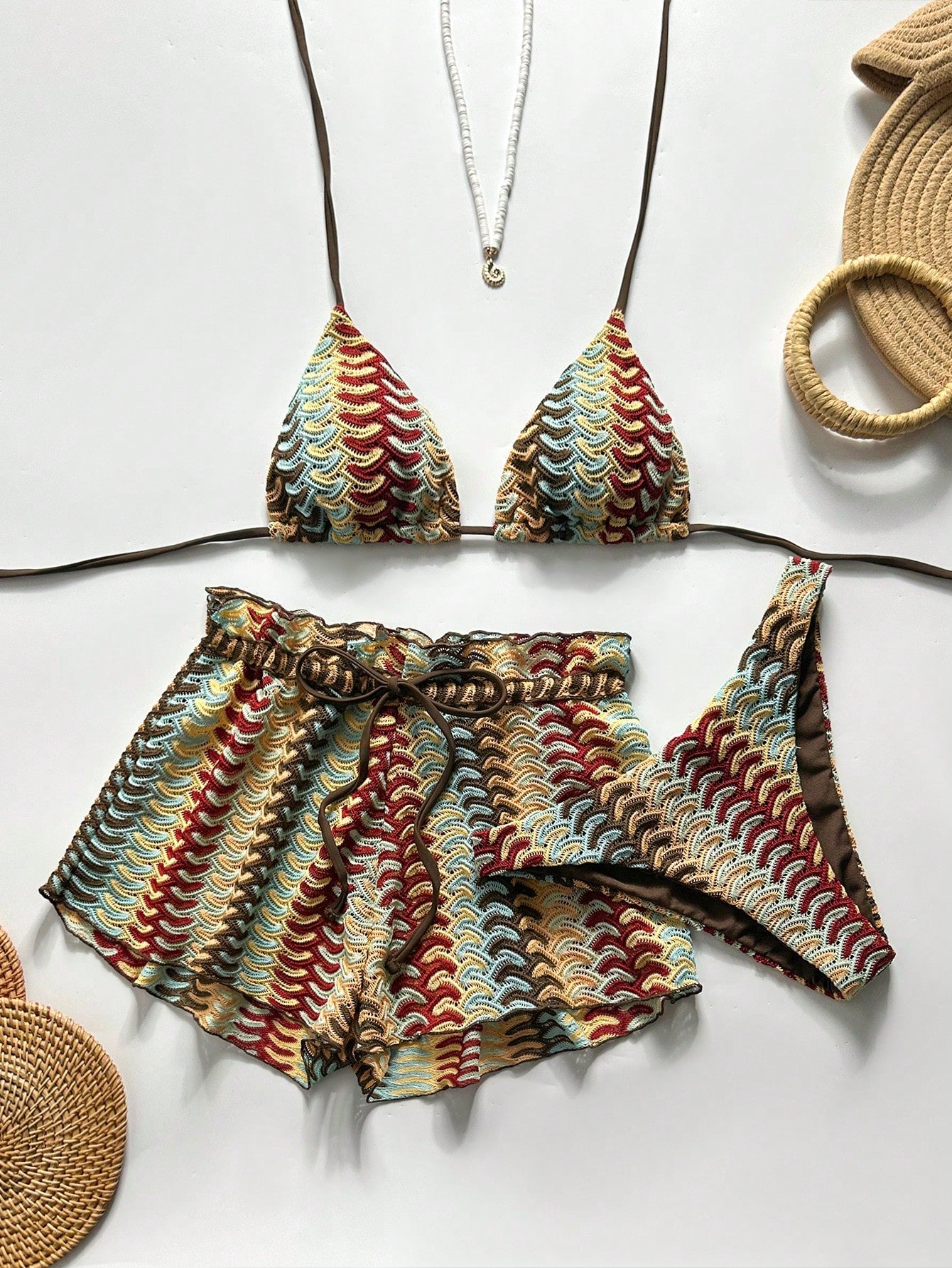 Conjunto Biquíni 3 Peças Resort Isabella
