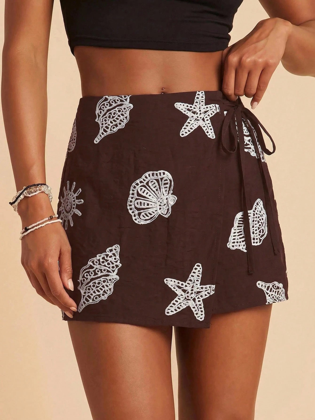 Skort Tropical Elegante Camille