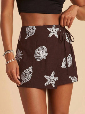 Skort Tropical Elegante Camille