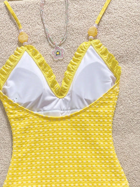 Maiô Rendado Halter Isabella