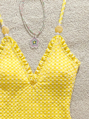 Maiô Rendado Halter Isabella