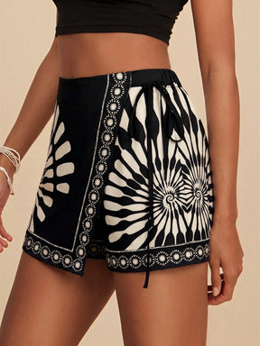 Skort Tropical Elegante Camille