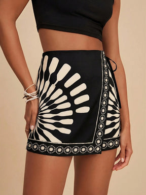 Skort Tropical Elegante Camille