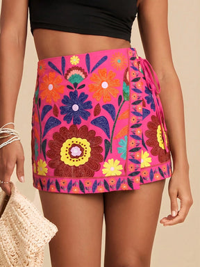 Skort Tropical Elegante Camille