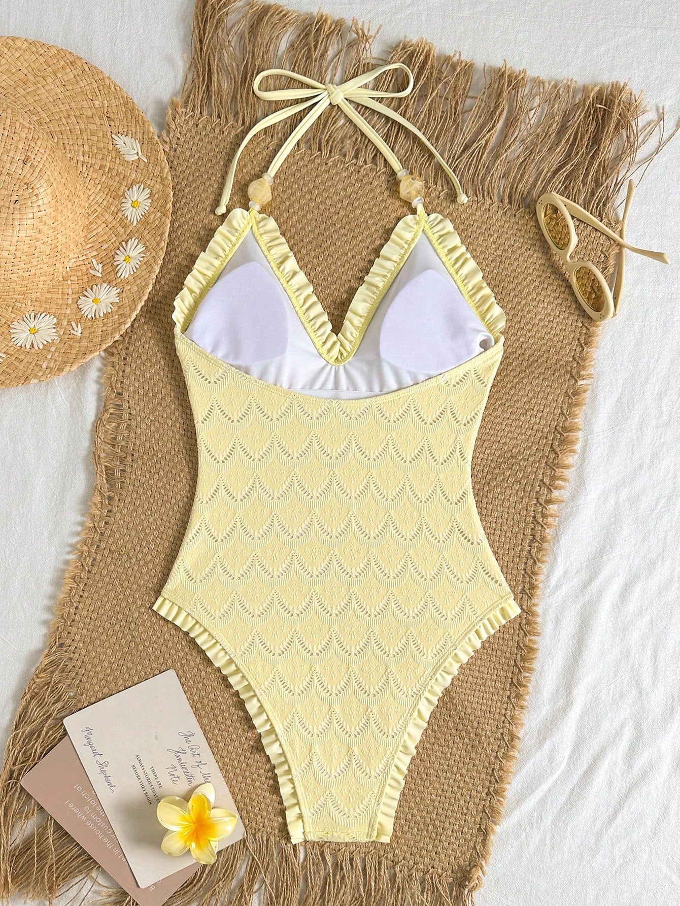 Maiô Rendado Halter Isabella