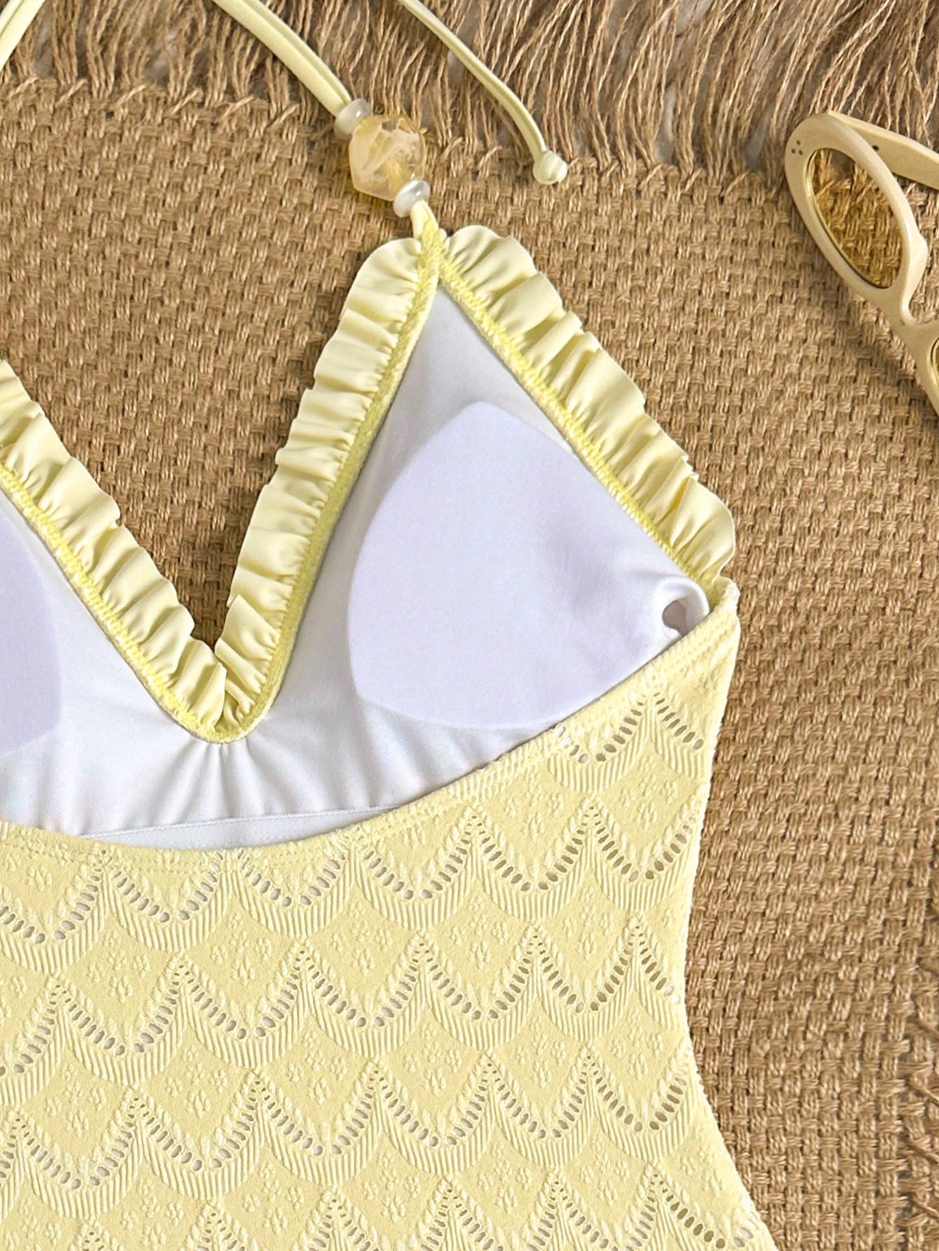 Maiô Rendado Halter Isabella