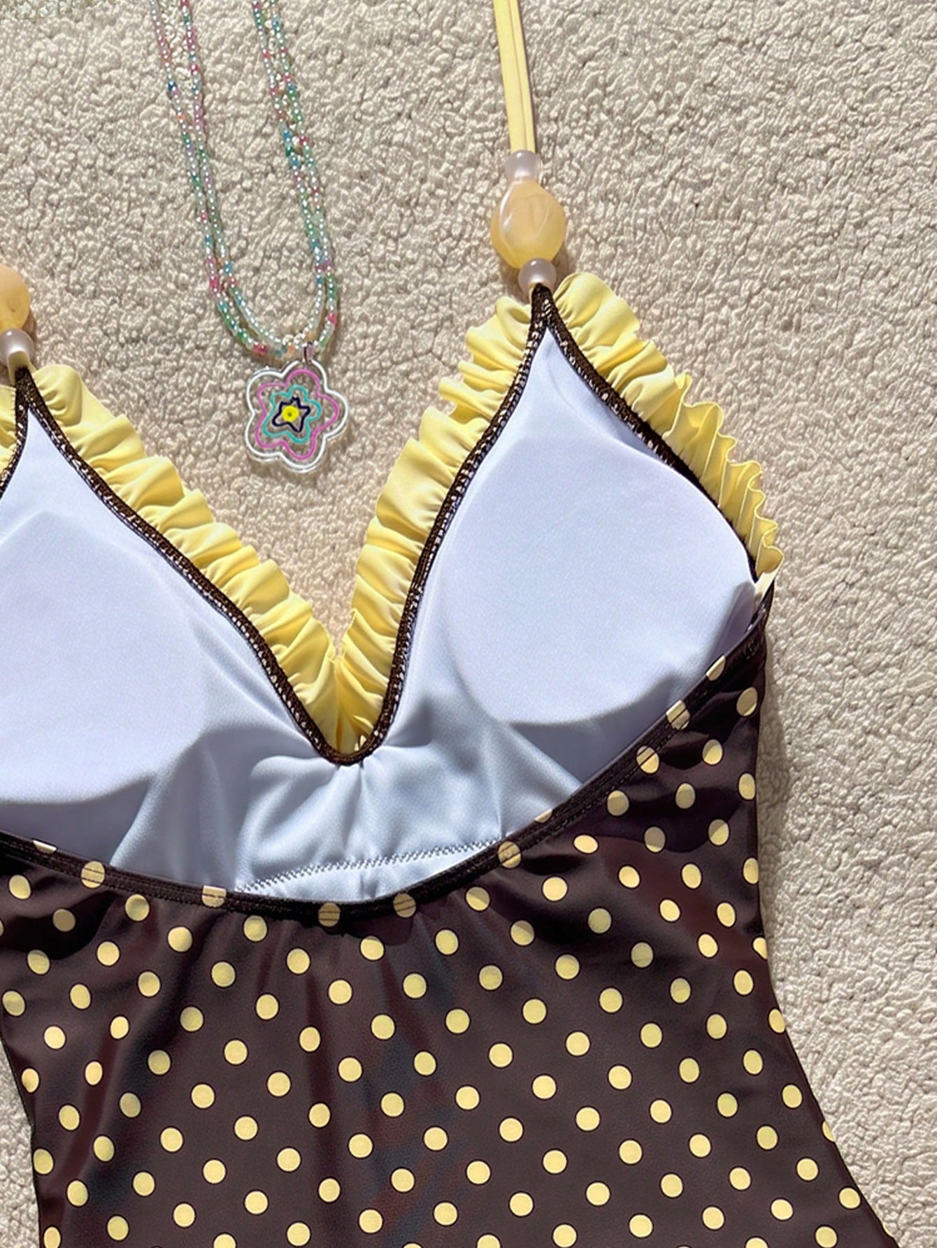 Maiô Rendado Halter Isabella