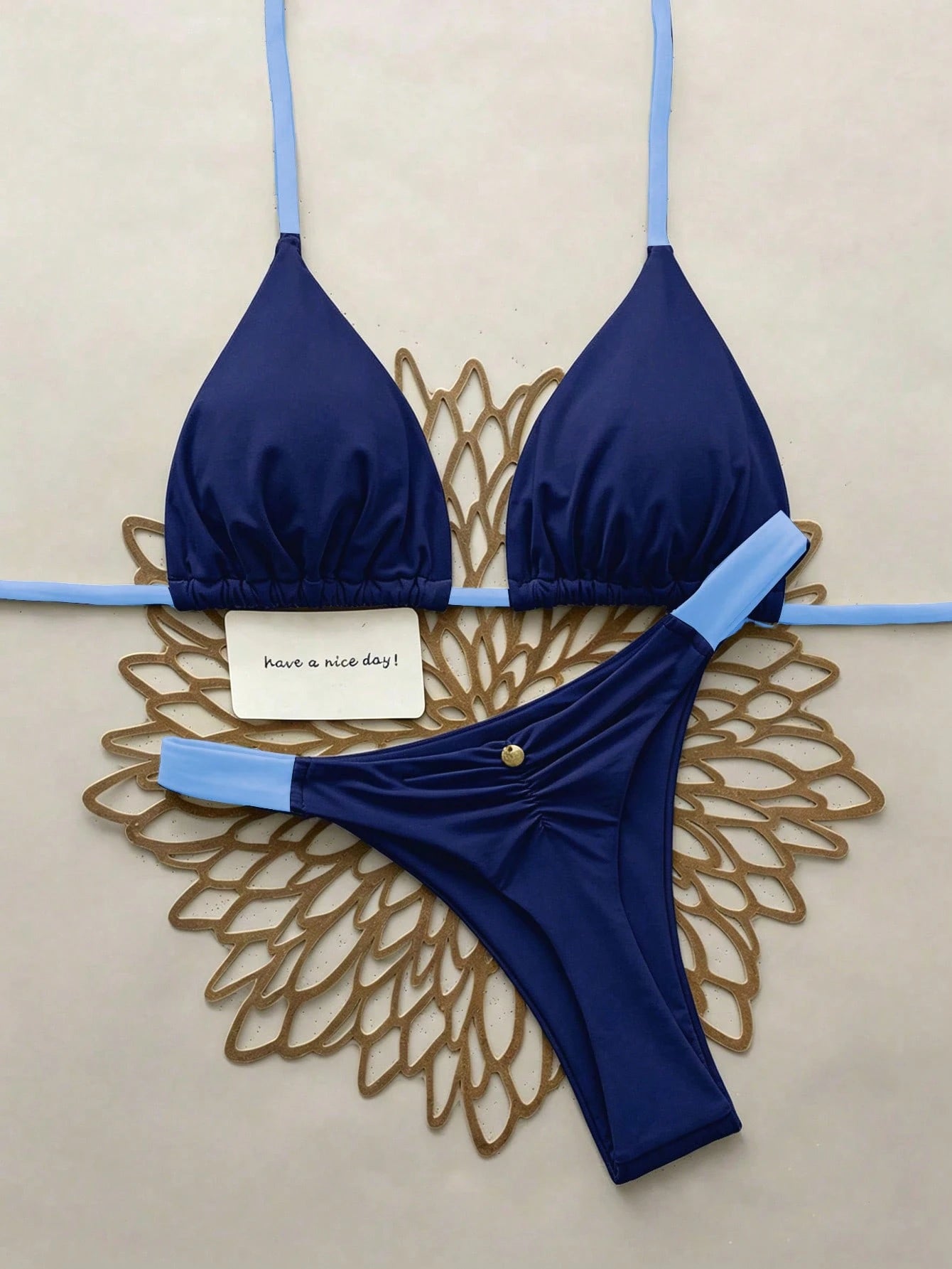 Biquíni Triangular Halter Isabella