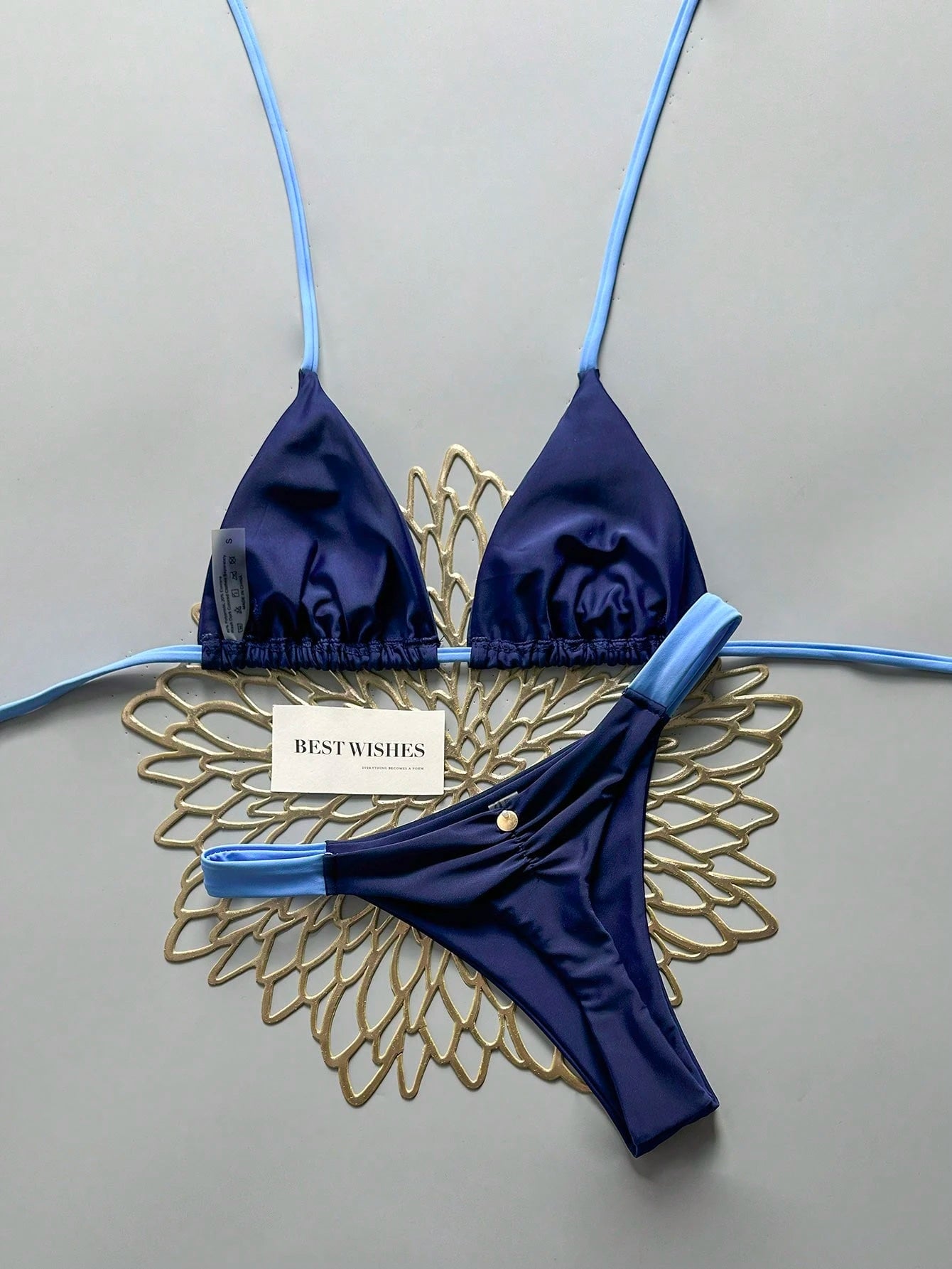 Biquíni Triangular Halter Isabella