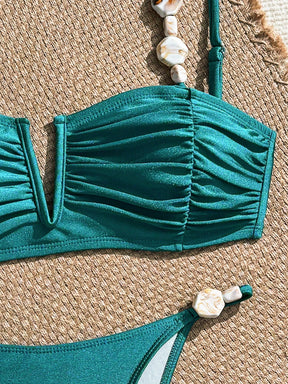 Biquíni Satin Resort Franzido Isabella