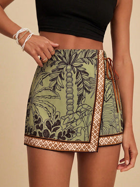 Skort Tropical Elegante Camille