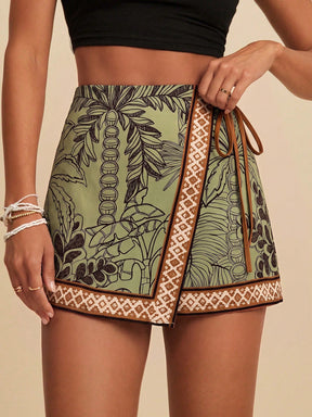 Skort Tropical Elegante Camille