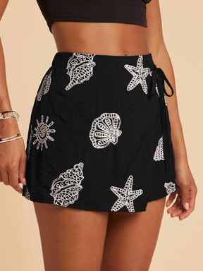 Skort Tropical Elegante Camille