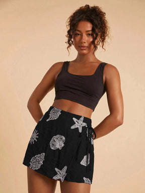 Skort Tropical Elegante Camille