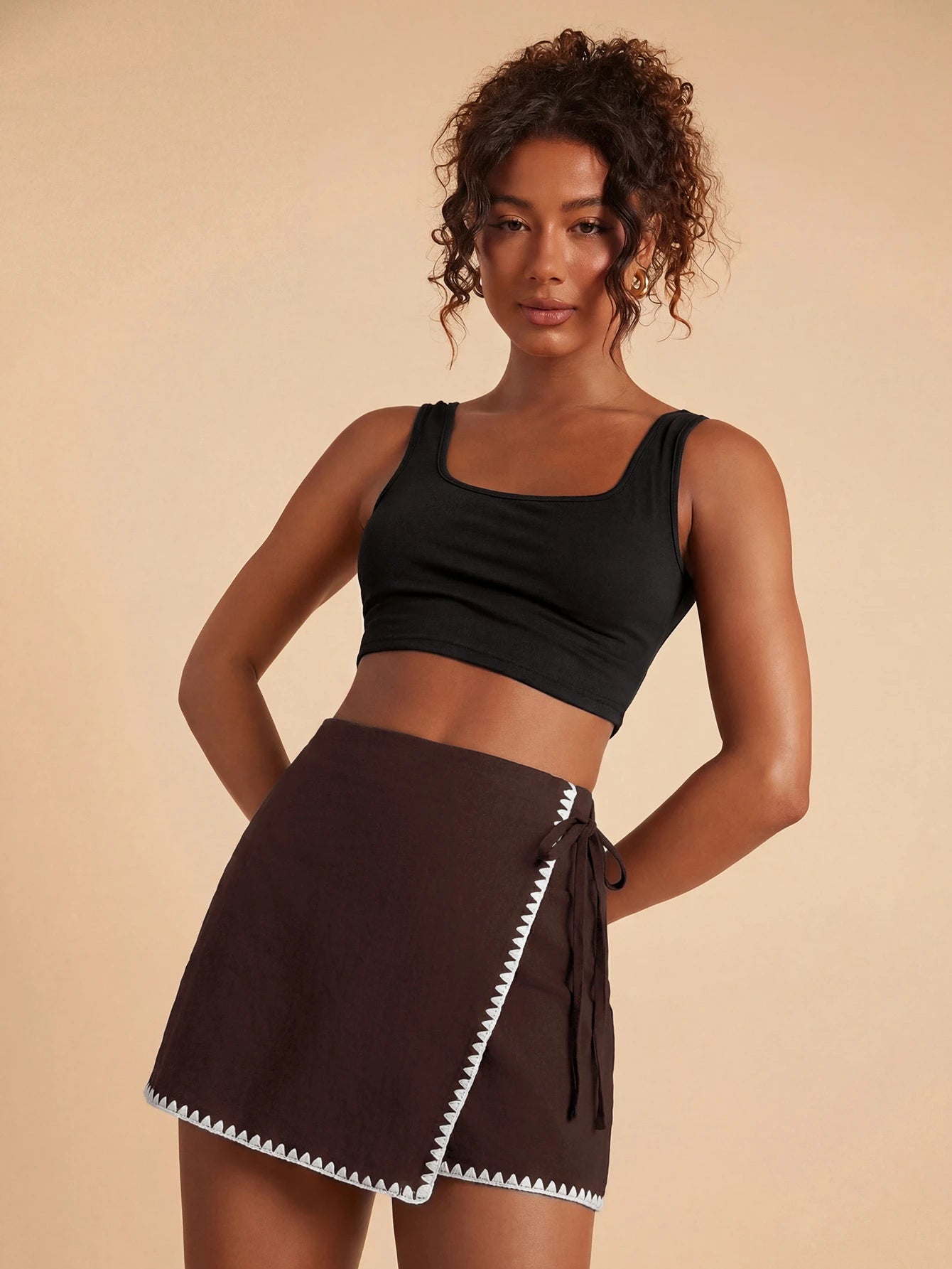 Skort Tropical Elegante Camille