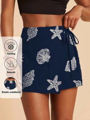 Skort Tropical Elegante Camille