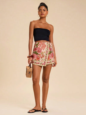 Skort Tropical Elegante Camille