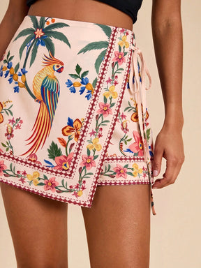 Skort Tropical Elegante Camille