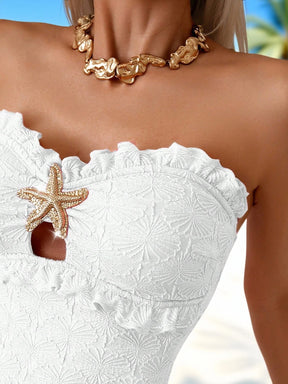 Maiô Bandeau Estrela-do-Mar Isabella
