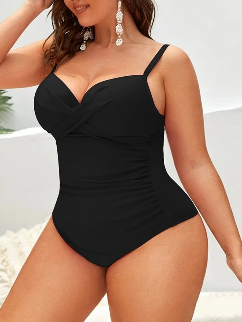 Maiô Plus Size Luxo Claire