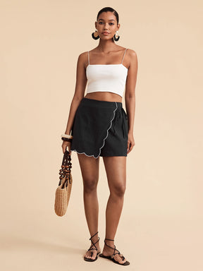 Skort Tropical Elegante Camille