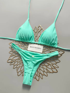 Biquíni Triangular Halter Isabella