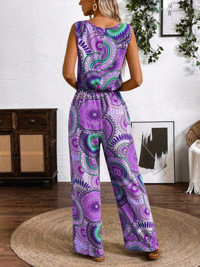 Macacão Estampado de Mandala