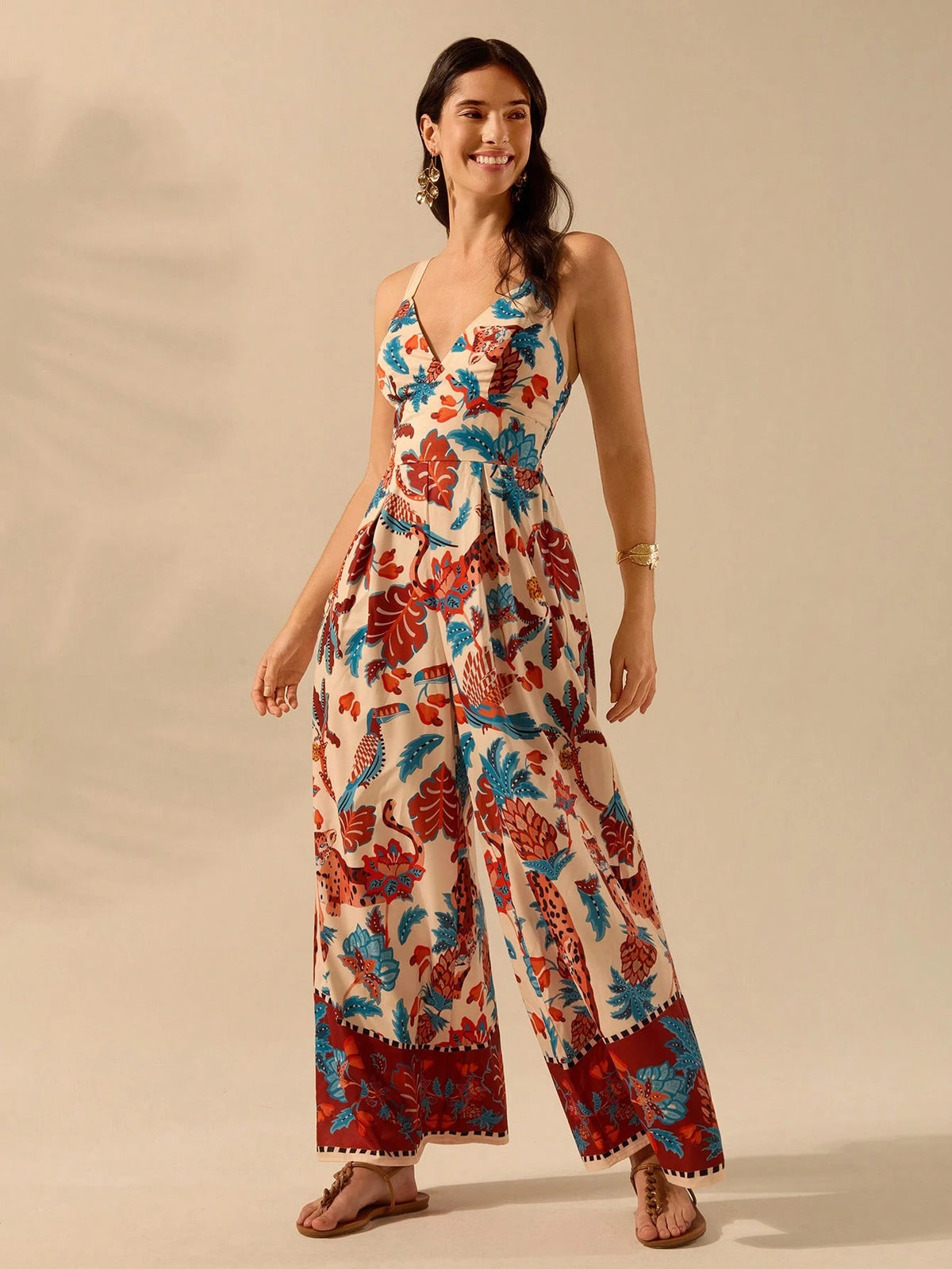 Macacão Longo e Confortável Paraíso Selvagem