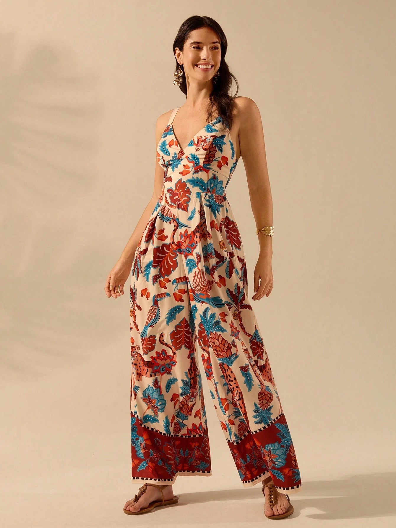 Macacão Longo e Confortável Paraíso Selvagem