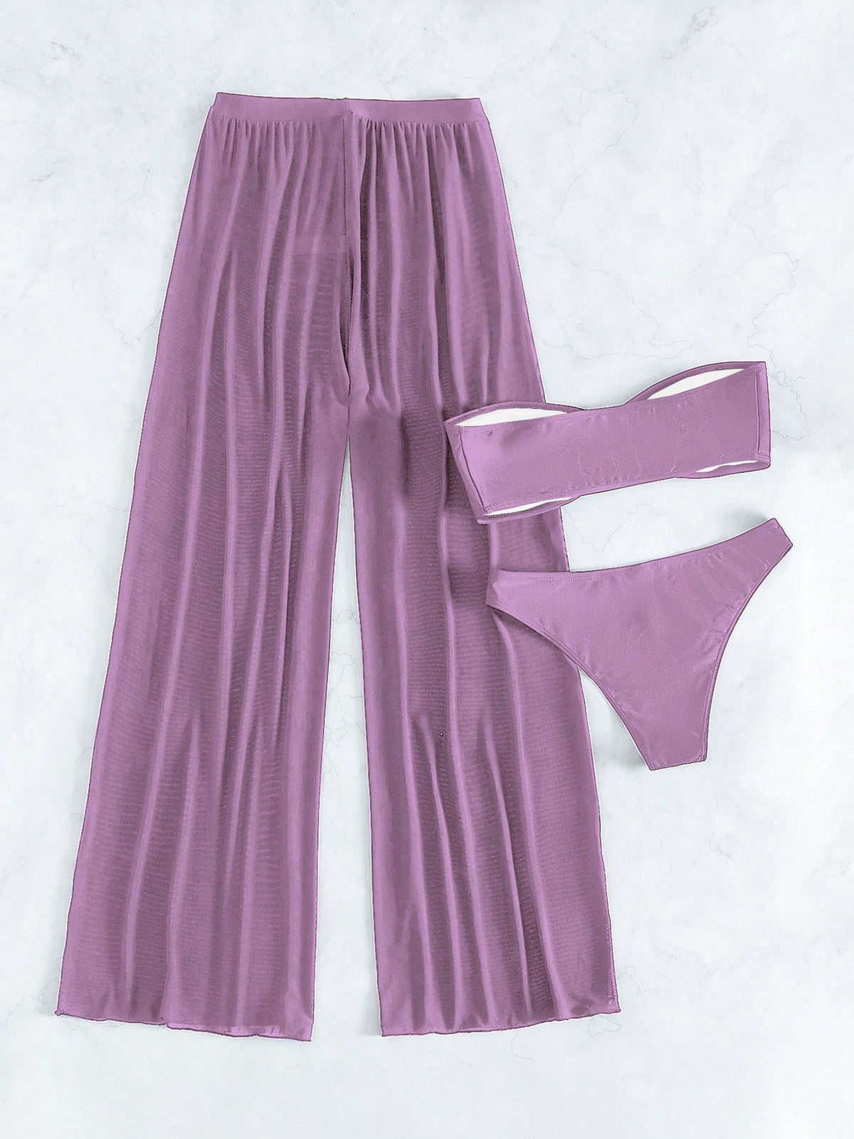 Conjunto Biquíni 3 Peças Elegante Choe P