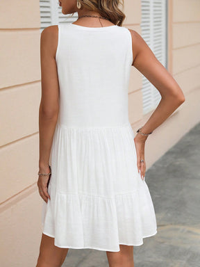 Vestido Helena Com Decote FruFru