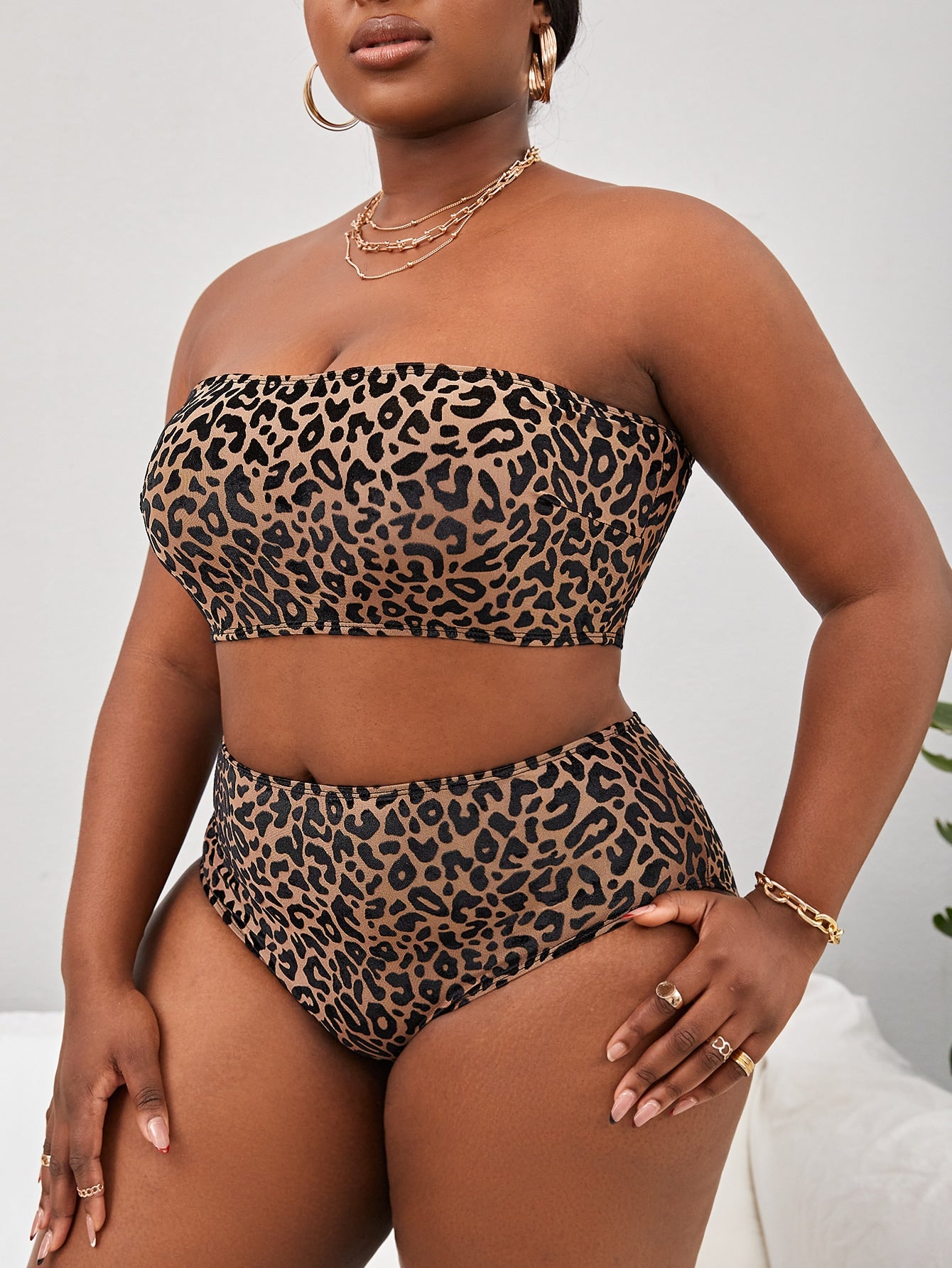 Biquíni Plus Size Animal Print Diana