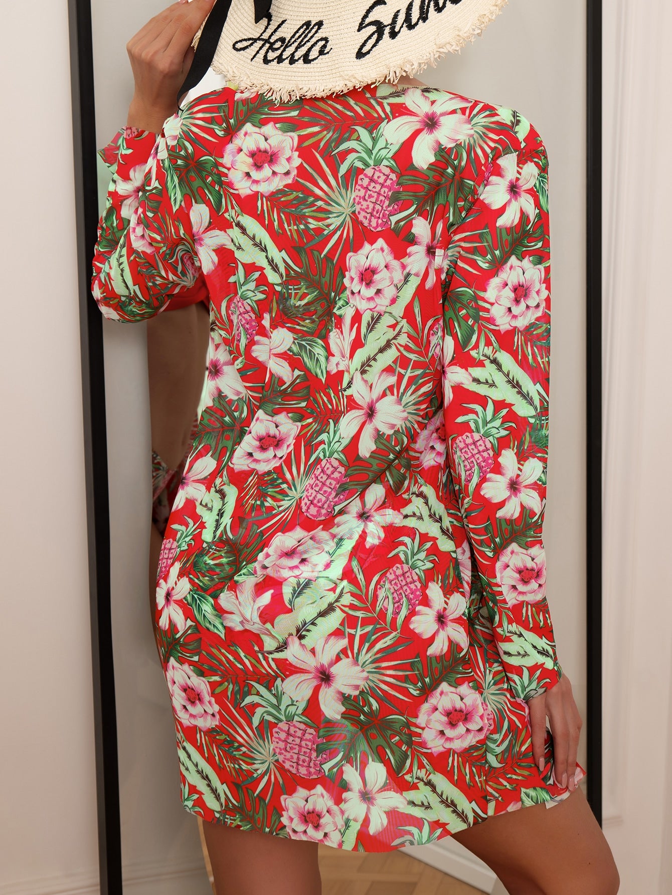 Conjunto Biquíni 3 Peças Fabi M Vermelho