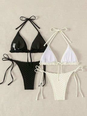 Kit 2 Conjuntos de Biquíni Cortininha