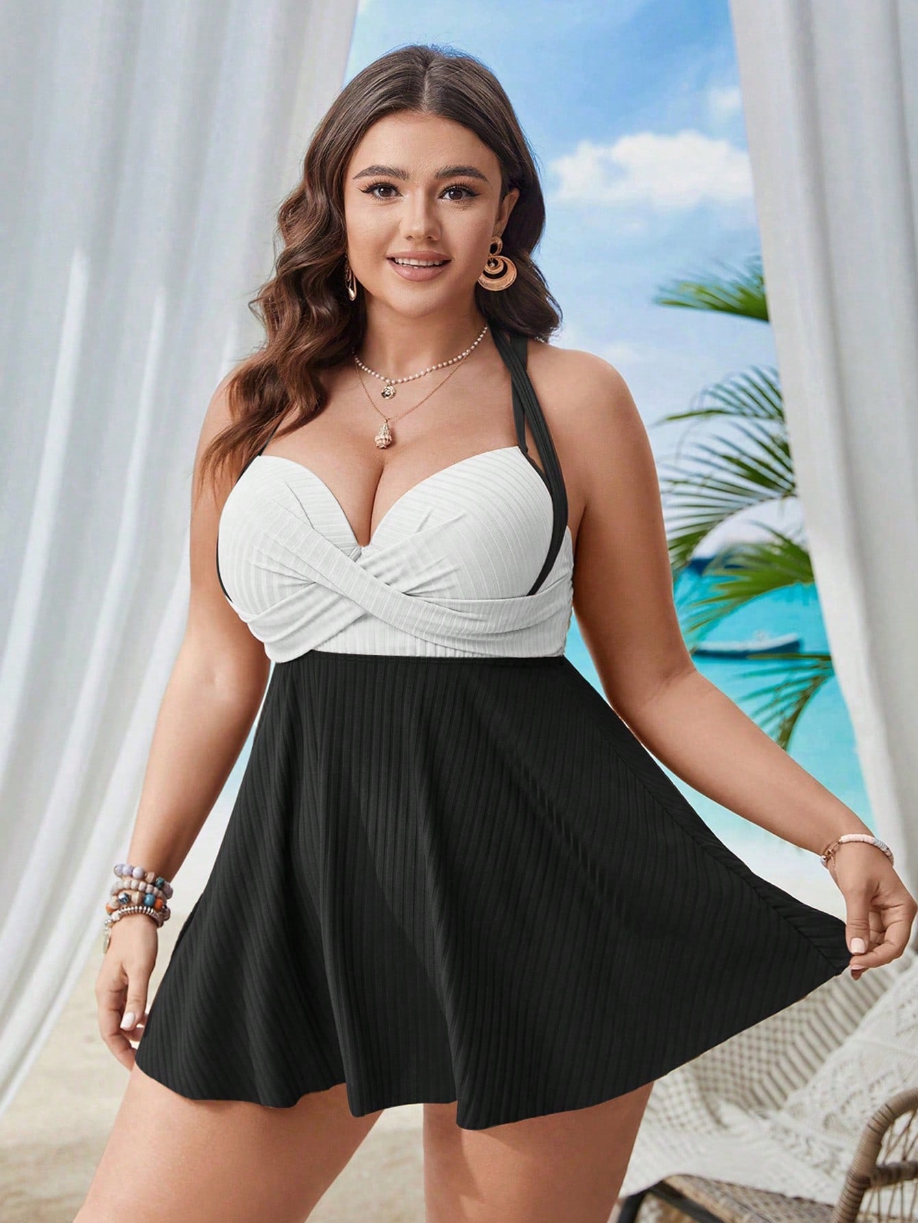 Tankini  Plus Size Paula