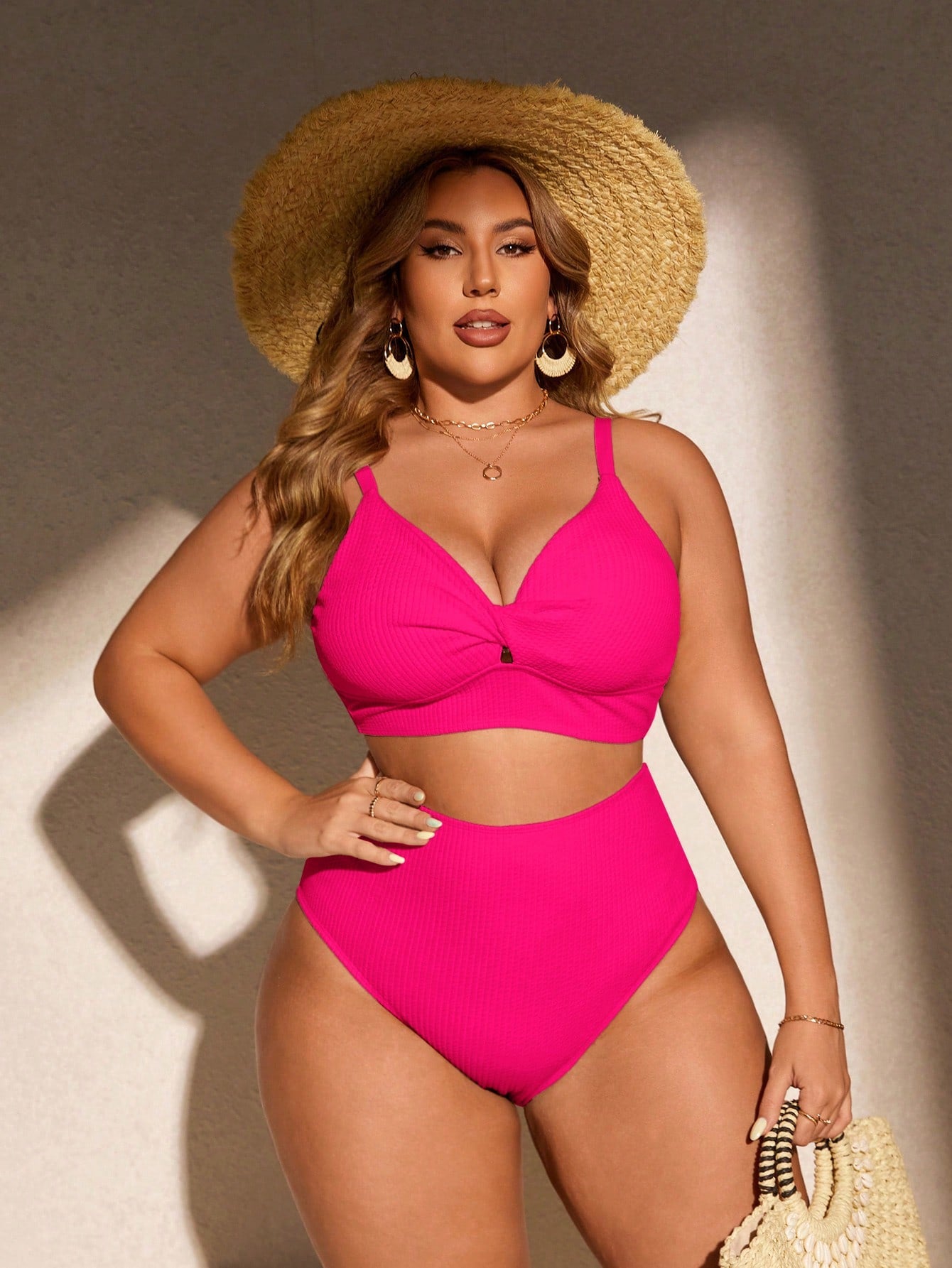 Biquíni Plus Size Giulia G4 Rosa