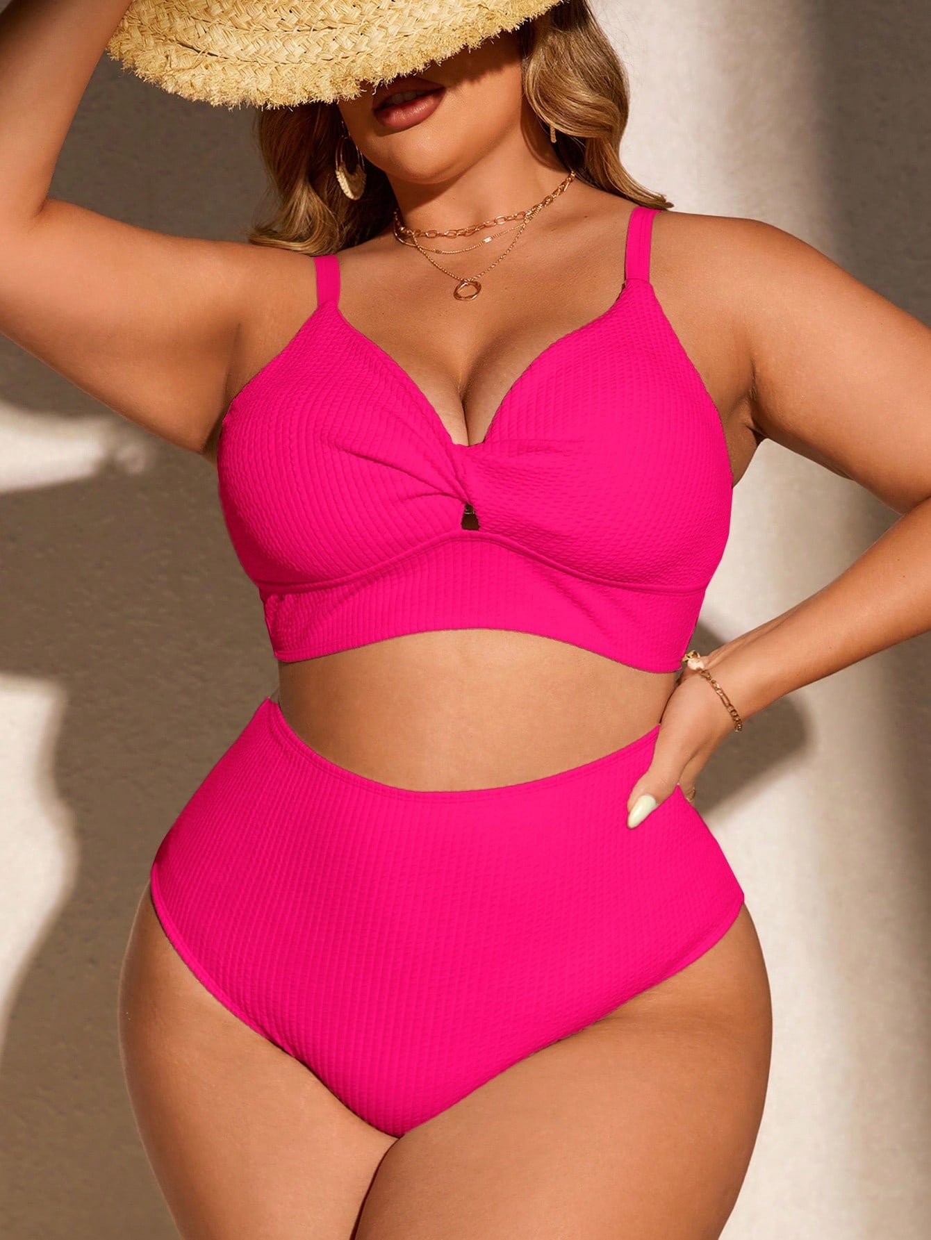 Biquíni Plus Size Giulia G4 Rosa